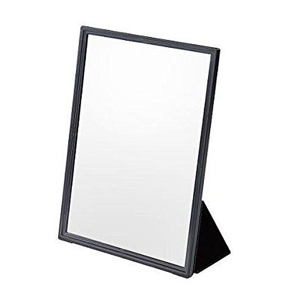 Miroir coiffure reglable pied pliant